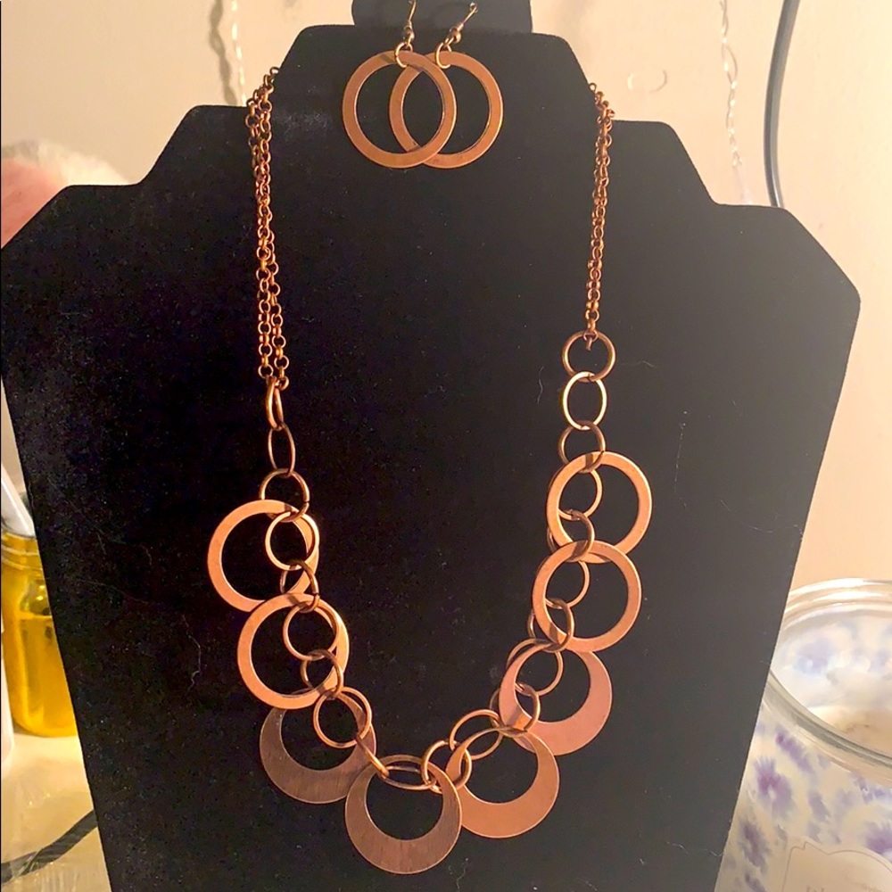 Copper necklace 😍
